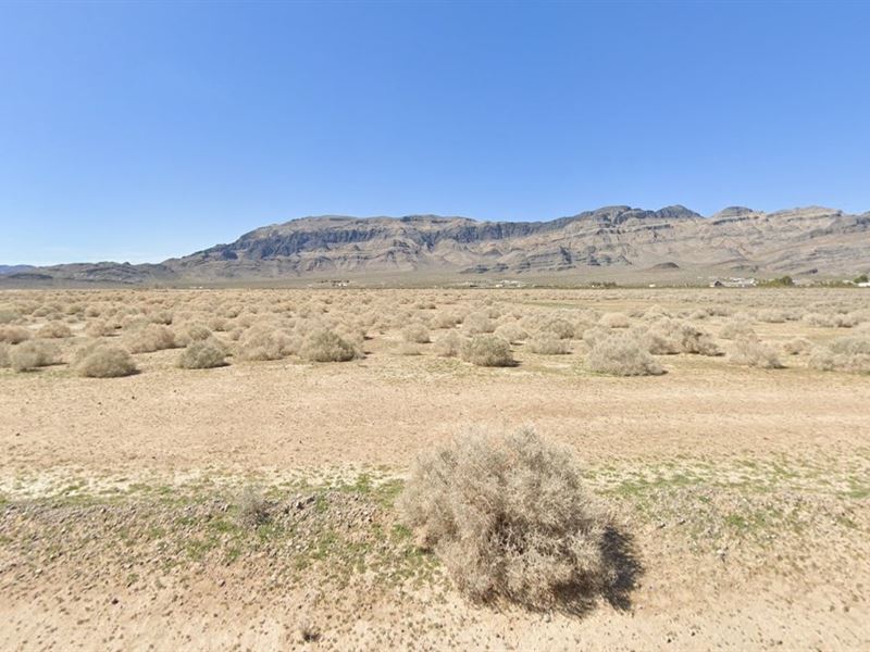 Lot with View, Only $298.04/Month : Pahrump : Nye County : Nevada