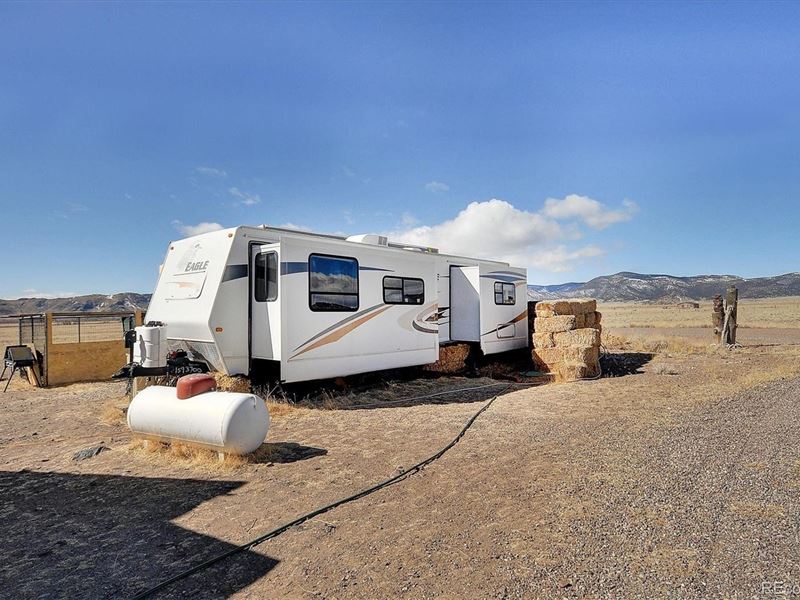 Base Camp Property, Views : Saguache : Saguache County : Colorado