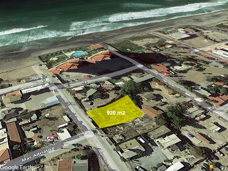 Land for Sale, Rosarito, .23 ac : Playas De Rosarito : Mexico