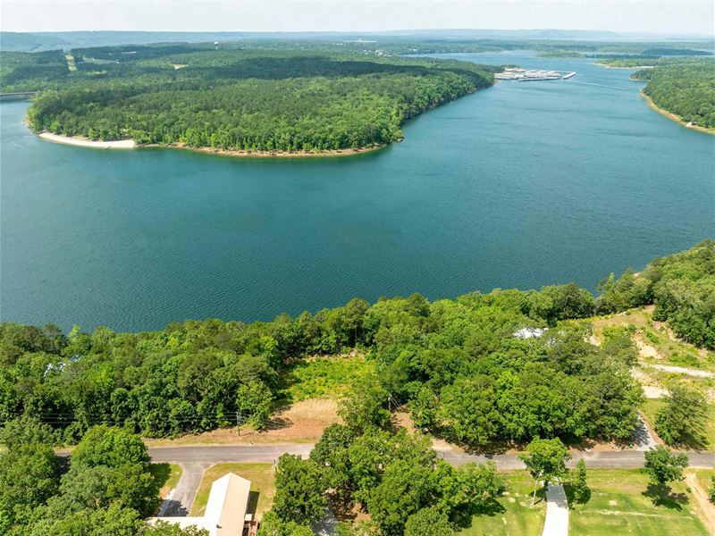 Lakefront Lot On Greers Ferry Lake : Tumbling Shoals : Cleburne County : Arkansas