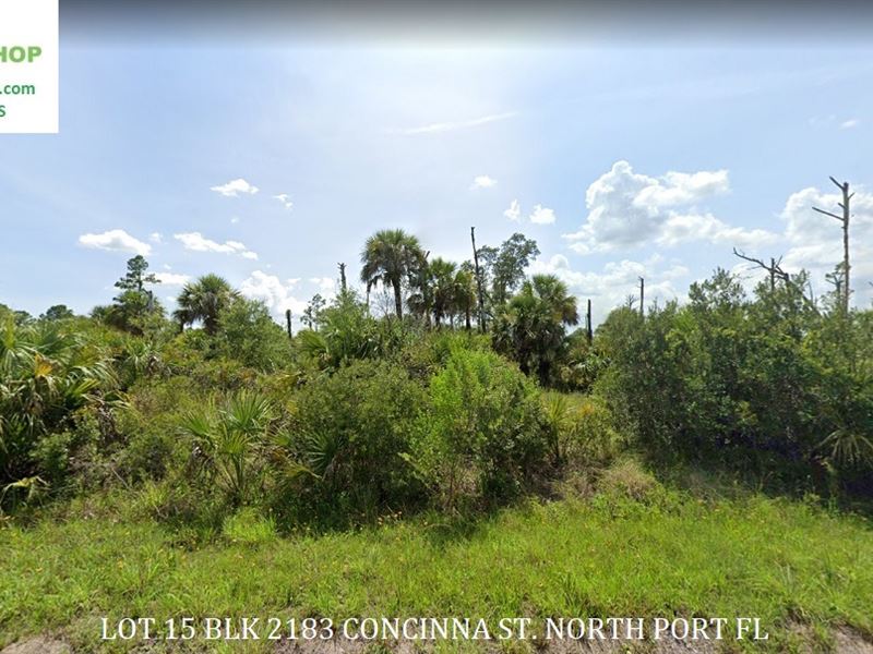 Double Lot Opportunity for Investor : North Port : Sarasota County : Florida