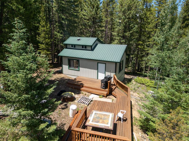 Pactolus Lake Cabin : Black Hawk : Gilpin County : Colorado