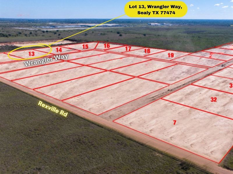 Lot 13 in Austin County, TX : Sealy : Austin County : Texas