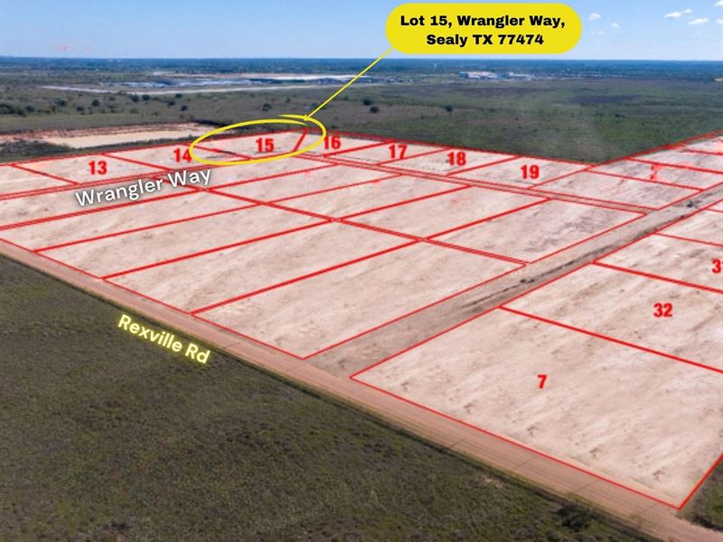 Lot 15, 2.8 Acres in Austin County : Sealy : Austin County : Texas