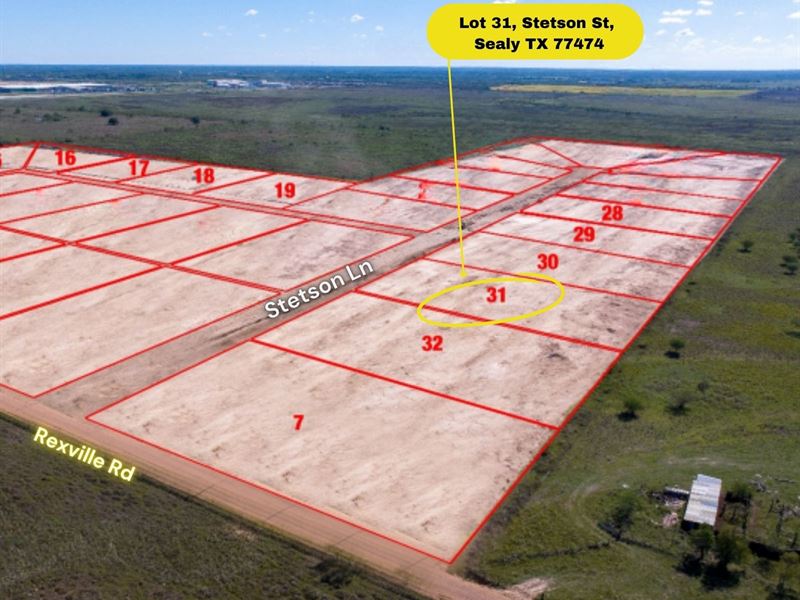 Lot 31, 2.00 Acres in Austin County : Sealy : Austin County : Texas