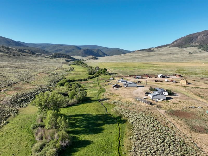 Needle Creek Ranch : Gunnison : Saguache County : Colorado