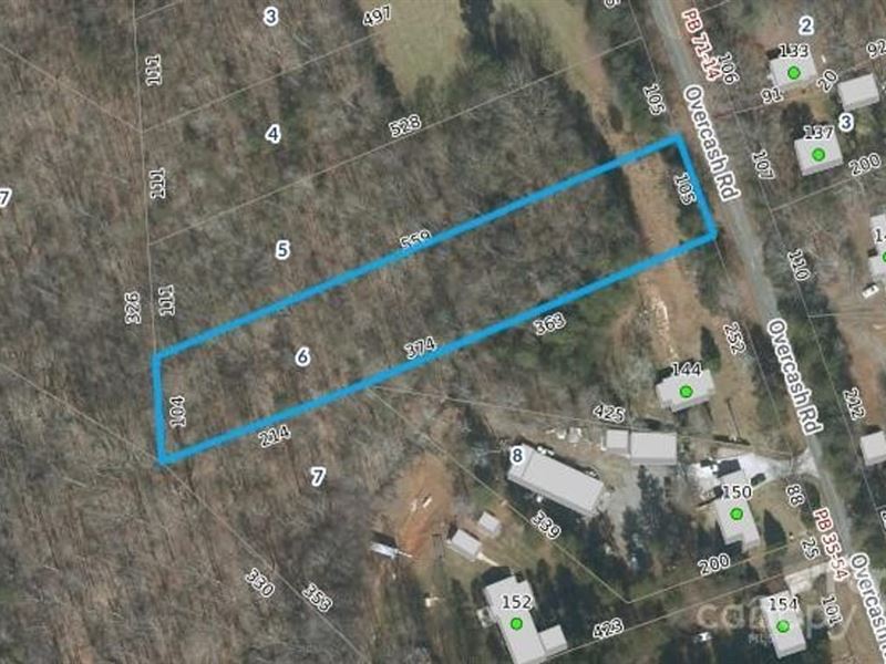 1.37Ac, Overcash Rd 6 Tro : Troutman : Iredell County : North Carolina