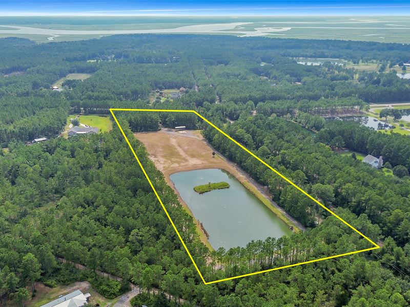 20603 Hwy 144, Richmond Hill, 10 Ac : Richmond Hill : Bryan County : Georgia