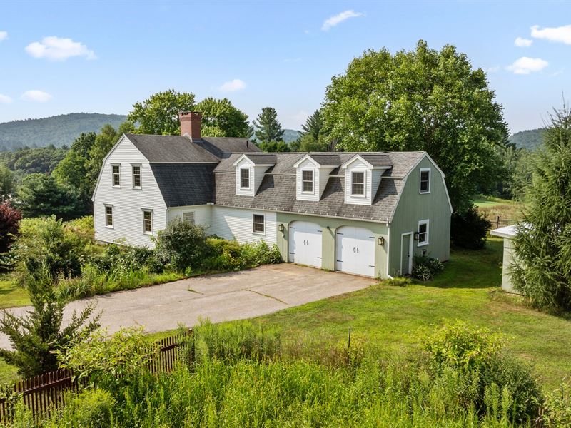 Farm with Sweeping Scenic Views : Hardwick : Worcester County : Massachusetts