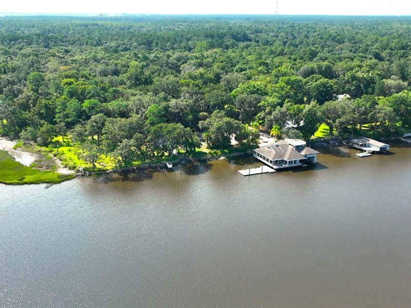 5 Acres Deepwater on Crooked Riv : Saint Marys : Camden County : Georgia