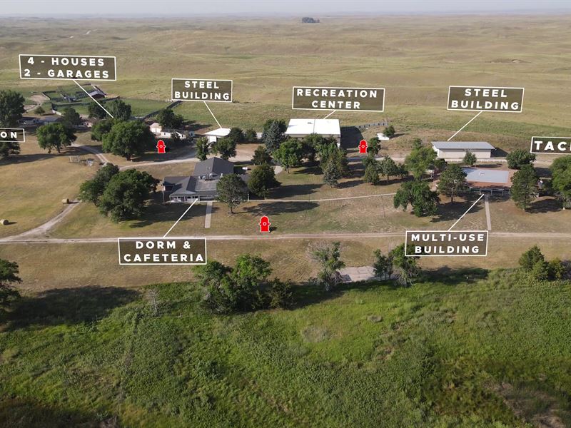 34+ Acre Private Sustainable Estate : Alliance : Box Butte County : Nebraska