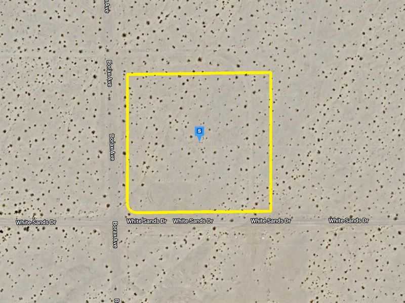 2.19 Acres Corner Lot : Twentynine Palms : San Bernardino County : California