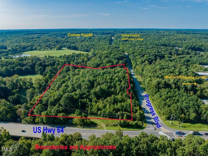 Spectacular Corner Lot : Siler City : Chatham County : North Carolina