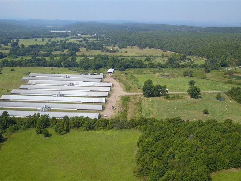 Arkansas Poultry Farms for Sale : Waldron : Scott County : Arkansas