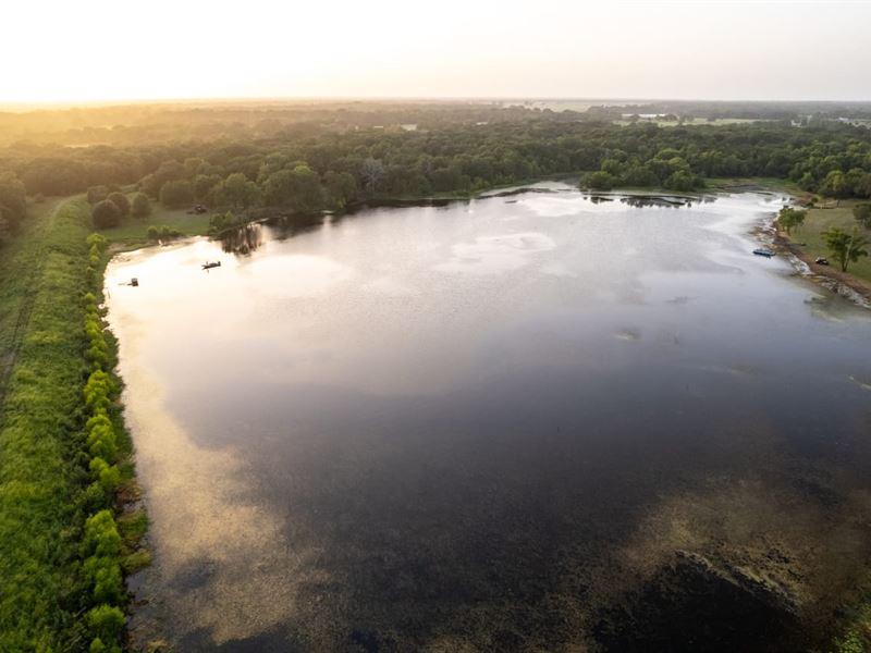 Nelson Ranch Lake Fork Creek : Lone Oak : Hunt County : Texas