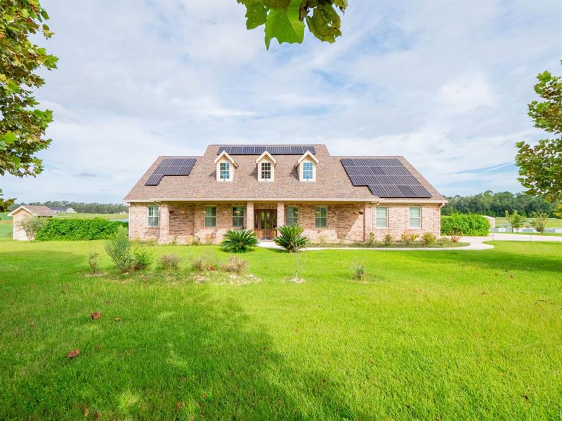 House on Loper Pond : Madison : Madison County : Florida