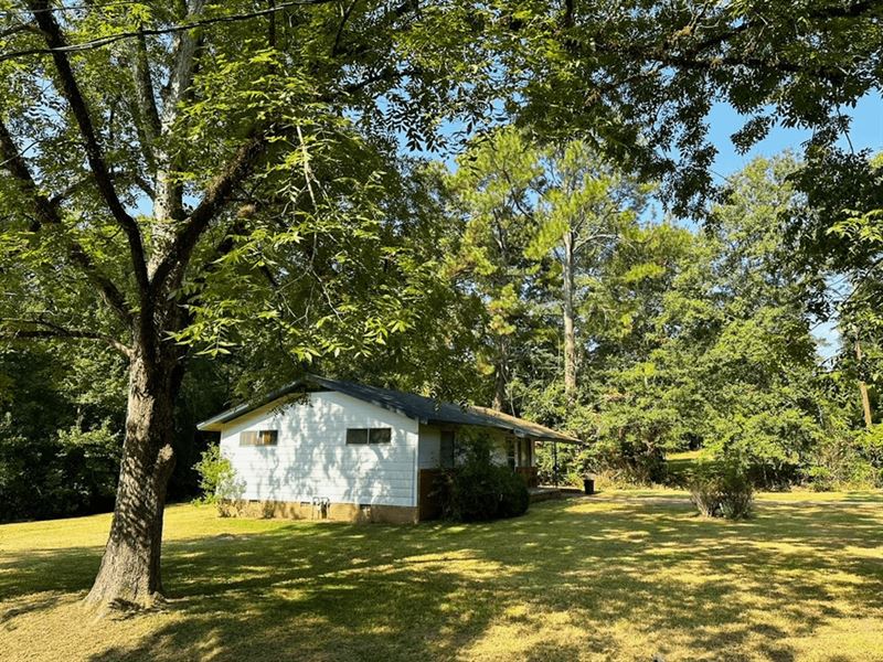 Home On Corner Lot in Summit, MS : Summit : Pike County : Mississippi