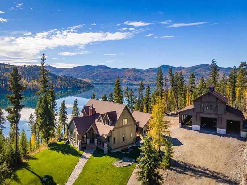 Paradise Over Ashley Lake : Kila : Flathead County : Montana