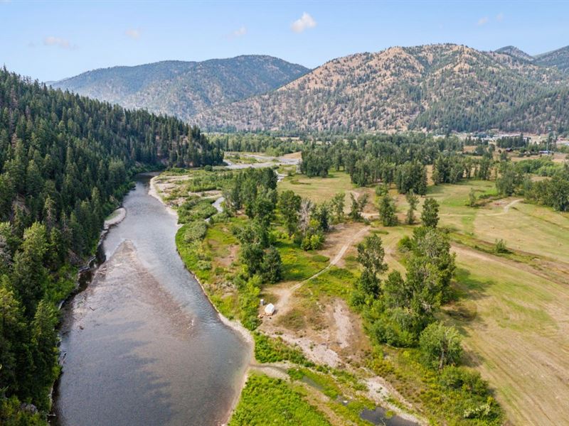 Clark Fork River Ranch : Clinton : Missoula County : Montana