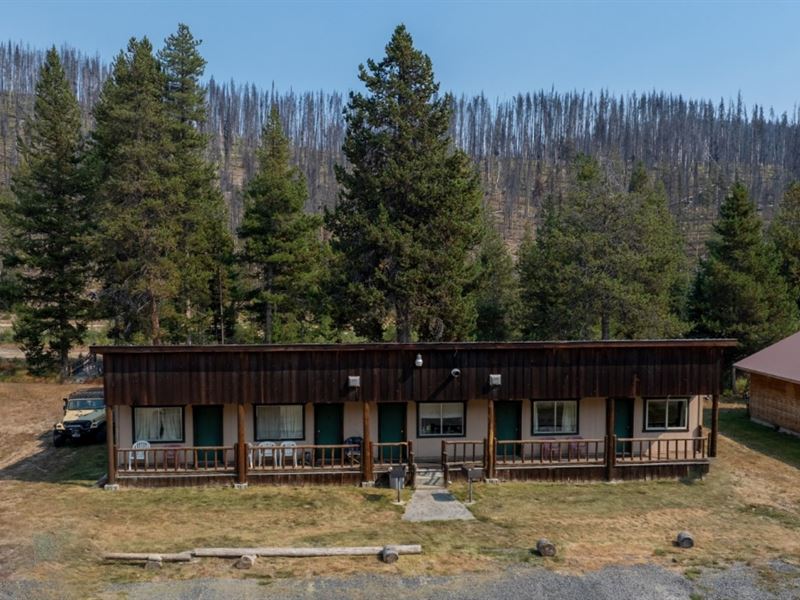 Dixie Motel-Apartments-Shop : Dixie : Idaho County : Idaho