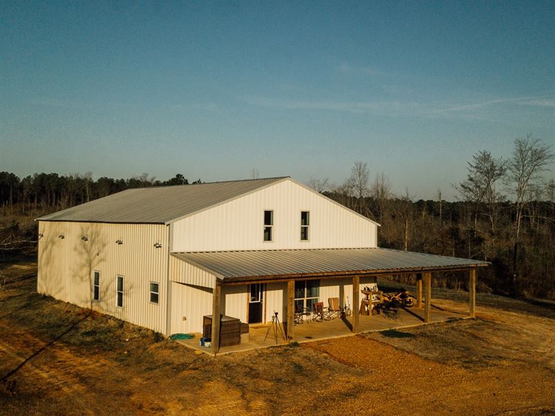 9.3 Acres with A Bardnominium In : Sallis : Attala County : Mississippi