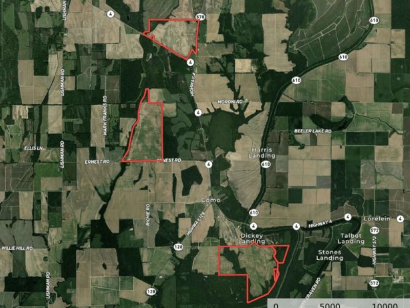 La, Franklin 1095 Acres : Winnsboro : Franklin Parish : Louisiana