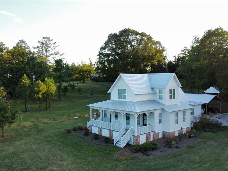 Winterboro Farm with Home : Talladega : Talladega County : Alabama