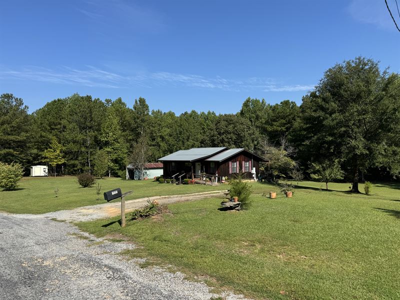 Country Living with Home and 10 Acr : Jacksons Gap : Tallapoosa County : Alabama