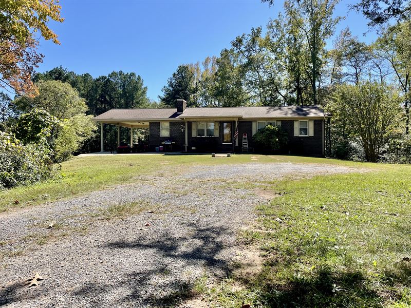 50 Acres w Home : Ashland : Clay County : Alabama