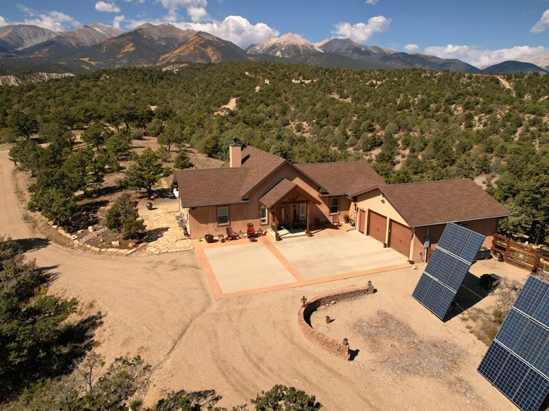 Salida Colorado Mountain Home 13101 : Salida : Chaffee County : Colorado