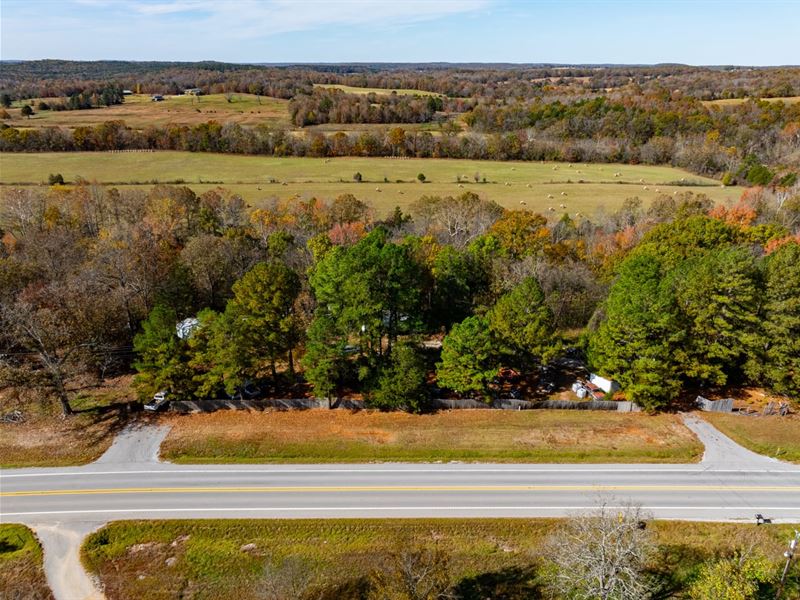 3.8 Acres, Highway 167 Frontage : Evening Shade : Sharp County : Arkansas