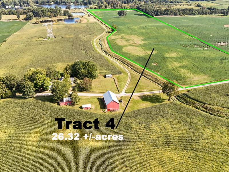 Tract 4 30 Acres Tillable Land : Warsaw : Kosciusko County : Indiana