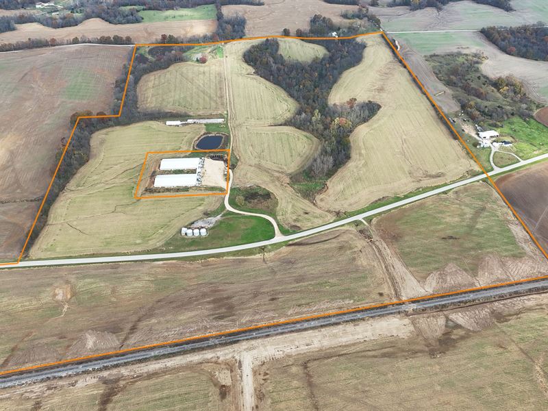 147 Ac, Pleasant Hill Twp : Pleasant Hill : Pike County : Illinois