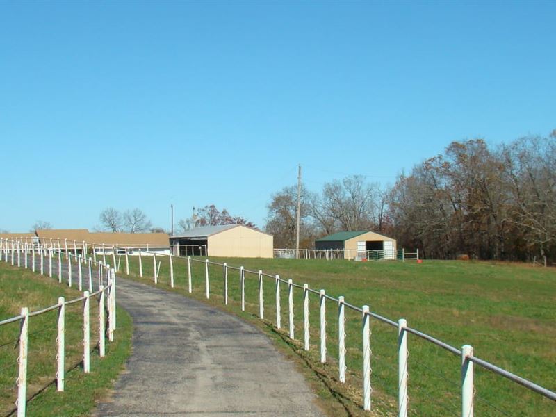 17.7 Acres 4 Bed/3 Bath, Sunroom, 3 : Mountain View : Howell County : Missouri