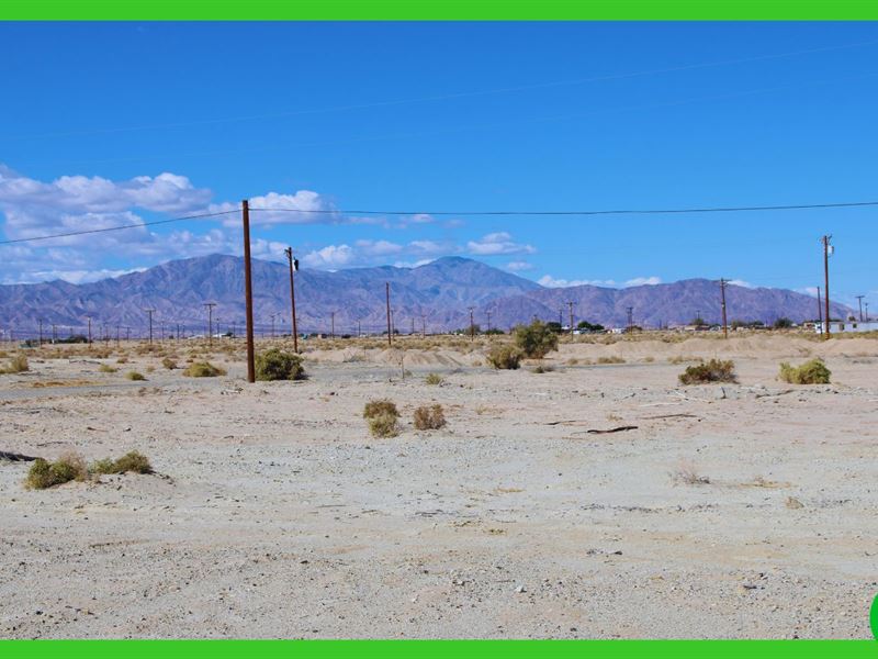 .29 Acre Land in Salton City, CA : Salton City : Imperial County : California