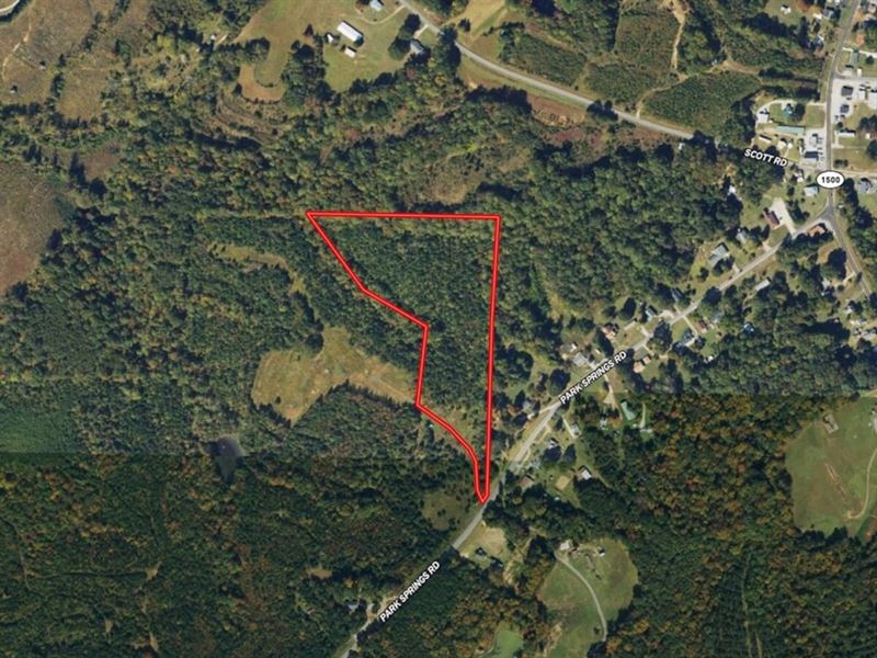 10.90-Acre Exclusive Homesite Lot : Providence : Caswell County : North Carolina