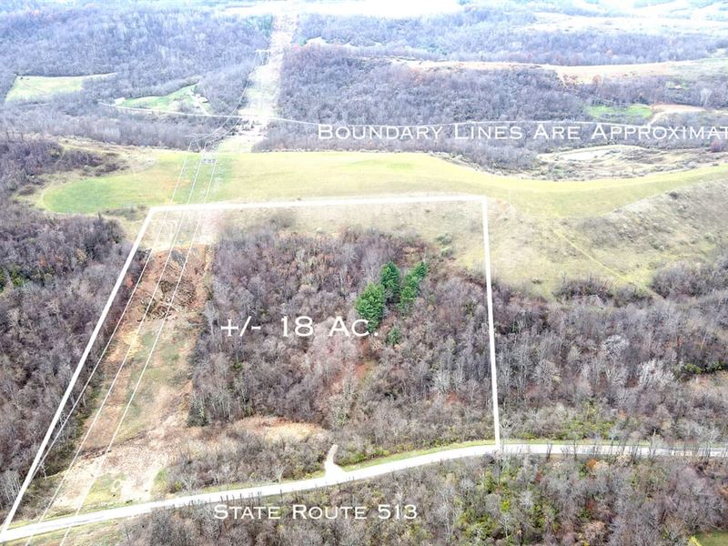 SR 513, 18 Acres, Noble County : Quaker City : Noble County : Ohio