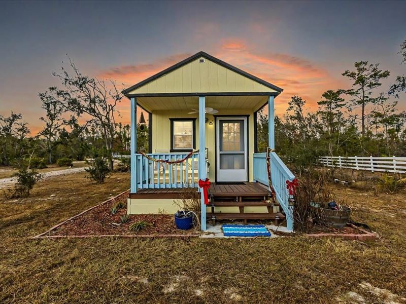 3.22 Acre Tiny Home + RV : Perry : Taylor County : Florida