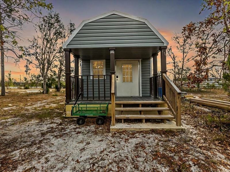 3.22 Acre Tiny Home + RV : Perry : Taylor County : Florida