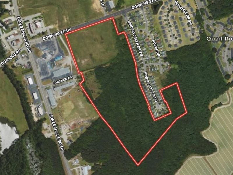 41.3 Acres of Commercial Land : Wilson : Wilson County : North Carolina