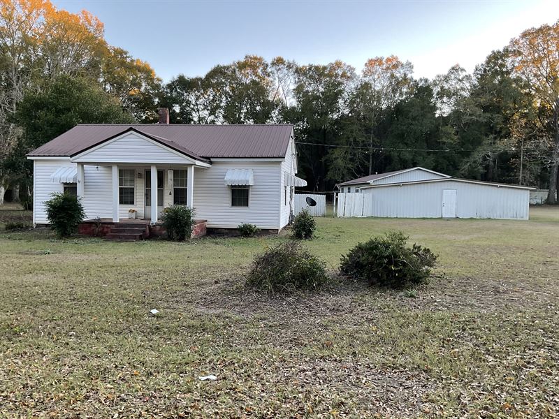 Gantt Red Level Rd House : Andalusia : Covington County : Alabama