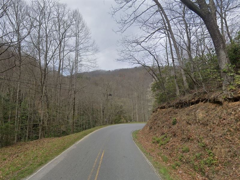 Over and Acre of Mountainside Land : Franklin : Macon County : North Carolina