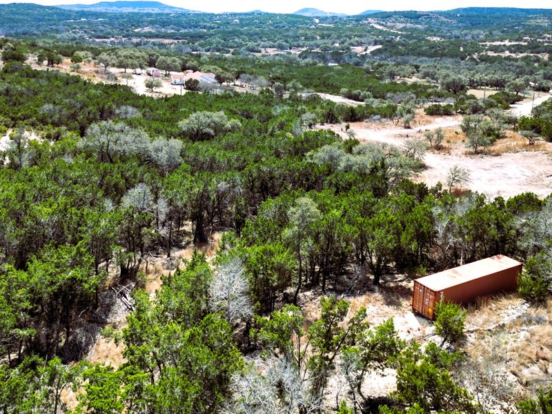 5.98 Ac Unrestricted, Hilltop Views : Kendalia : Blanco County : Texas