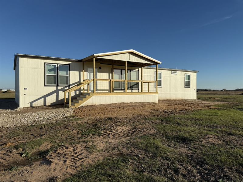 Double Wide Home, AG Exempt in TX : Mexia : Limestone County : Texas