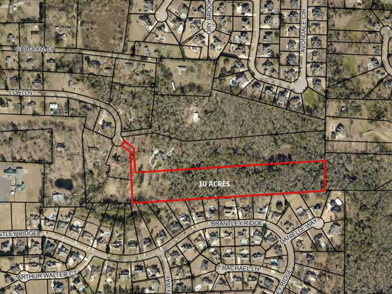 10 Acre Land Tract Houston County : Fort Valley : Houston County : Georgia