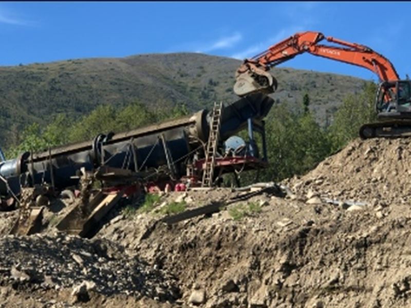 Ketchum Creek Gold Mine : Circle Hot Springs : Yukon-Koyukuk Borough : Alaska