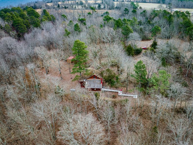 Cabin on 25Ac Near Ozark Nation : Witts Springs : Searcy County : Arkansas