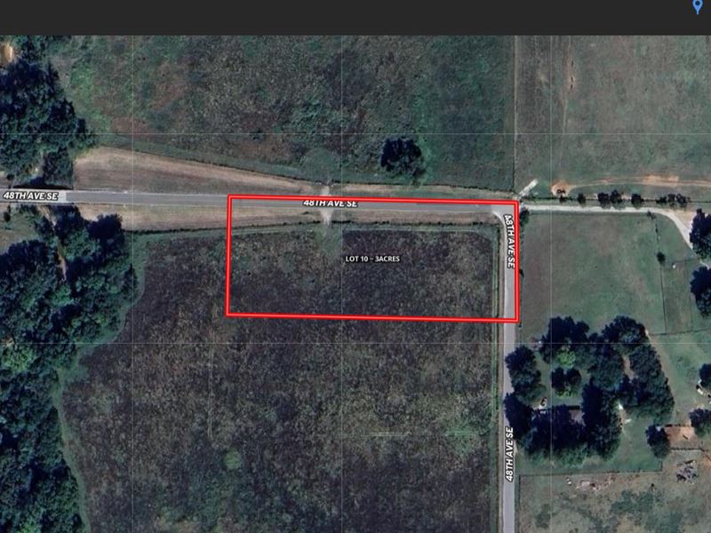 3 Acres Near Lexington, OK : Lexington : Cleveland County : Oklahoma