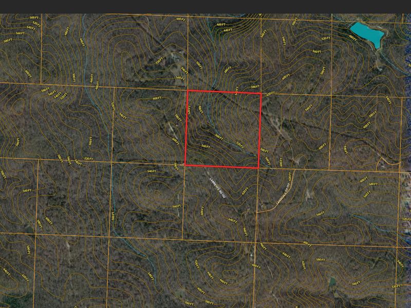 40 Acres in Ravenden, AR : Ravenden : Lawrence County : Arkansas