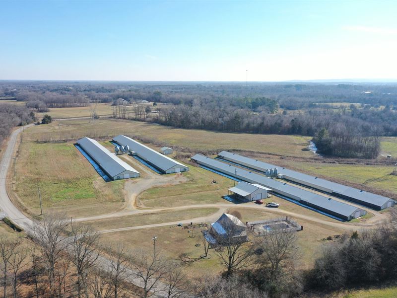 Van Broiler Farm : Mount Hope : Lawrence County : Alabama